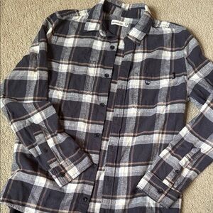 Abercrombie Plaid Casual Flannel